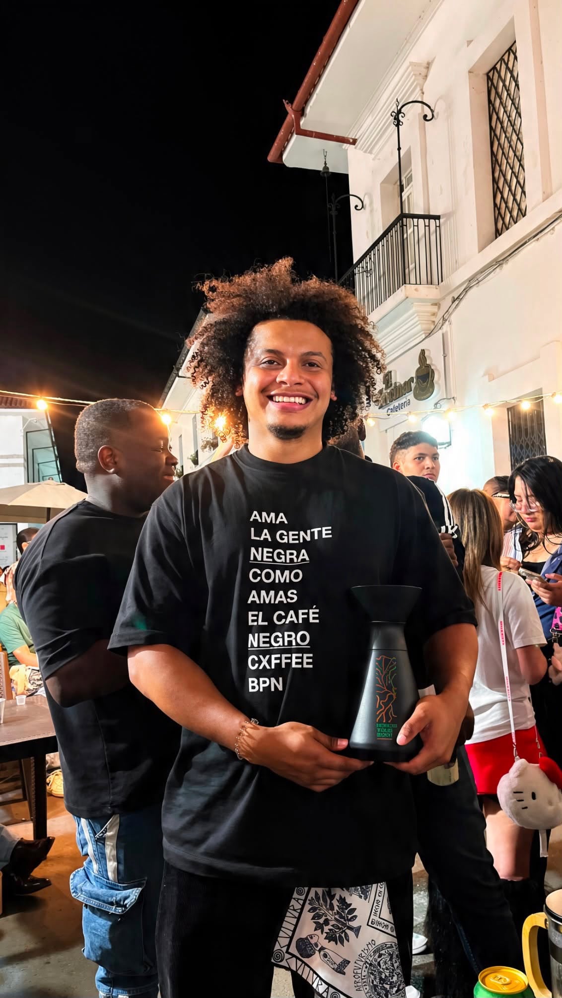 (PRE-ORDER) Ama La Gente Negra Tee — Cxffeeblack x BPN x CAFE SOLO