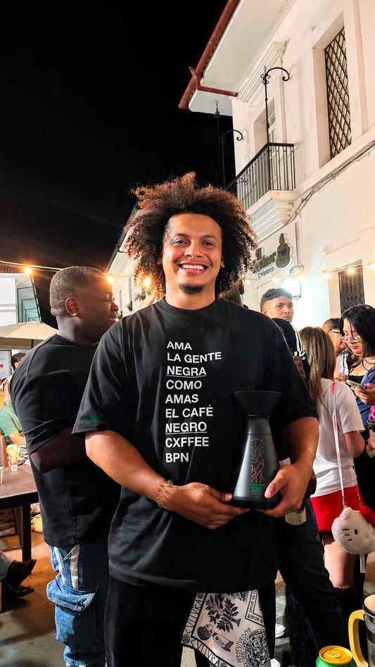 (PRE-ORDER) Ama La Gente Negra Tee — Cxffeeblack x BPN x CAFE SOLO