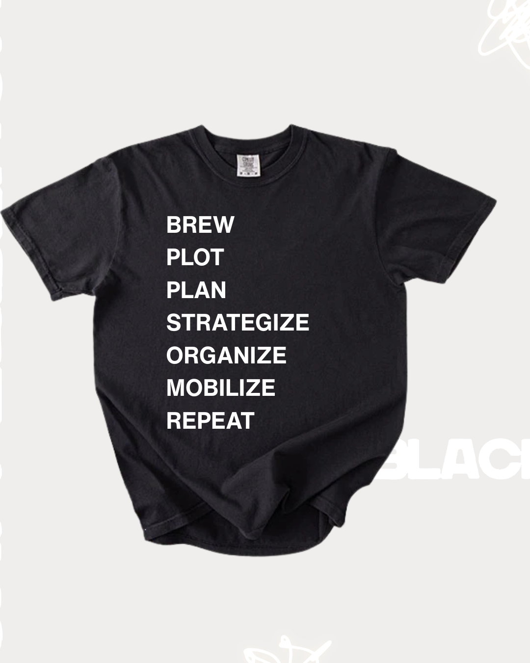 Brew (& Read) Tee